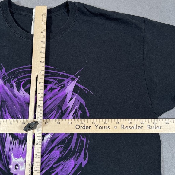 Pokemon T Shirt Mens Large Black Haunter Cubone Graphic Tee Gildan Vintage - Picture 4 of 7